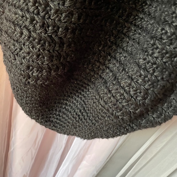 Black crochet sack bag - Picture 4 of 8